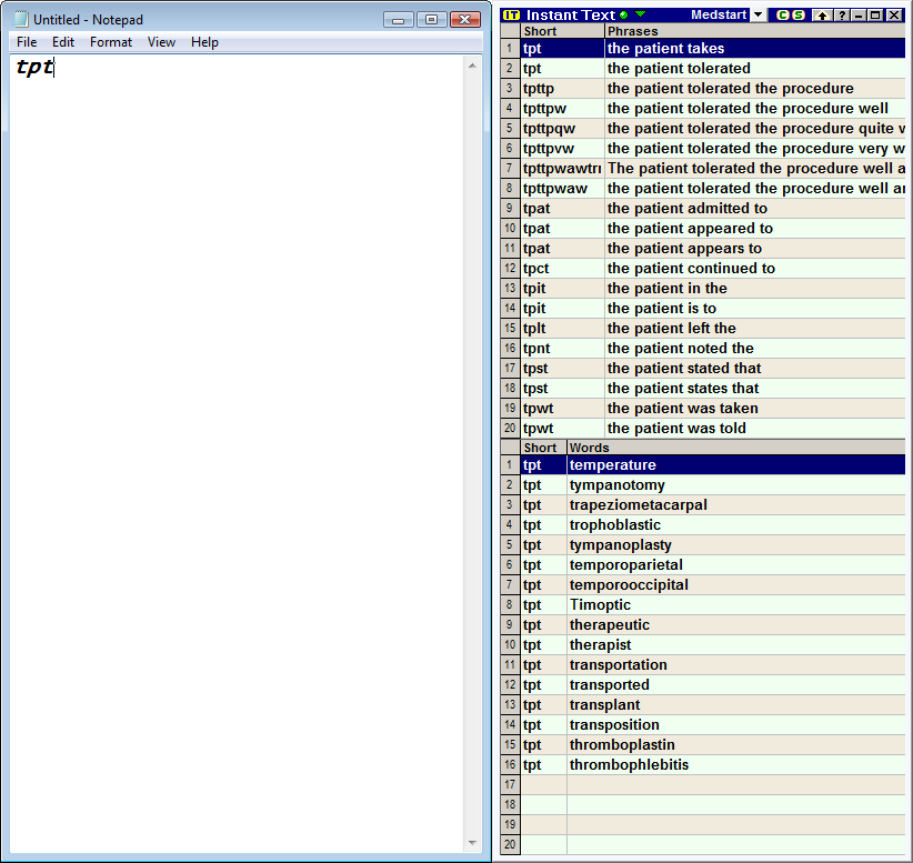 Advisories on the side
