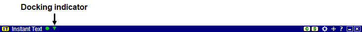 Docking Indicator