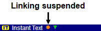 Linking suspended