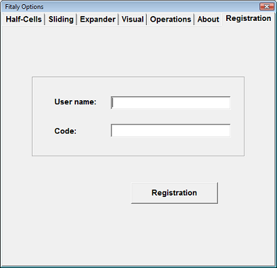 Registration