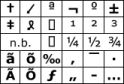 Shifted number panel